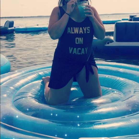 Always on Vacay One Piece Swimsuit - Picture 2 of 2